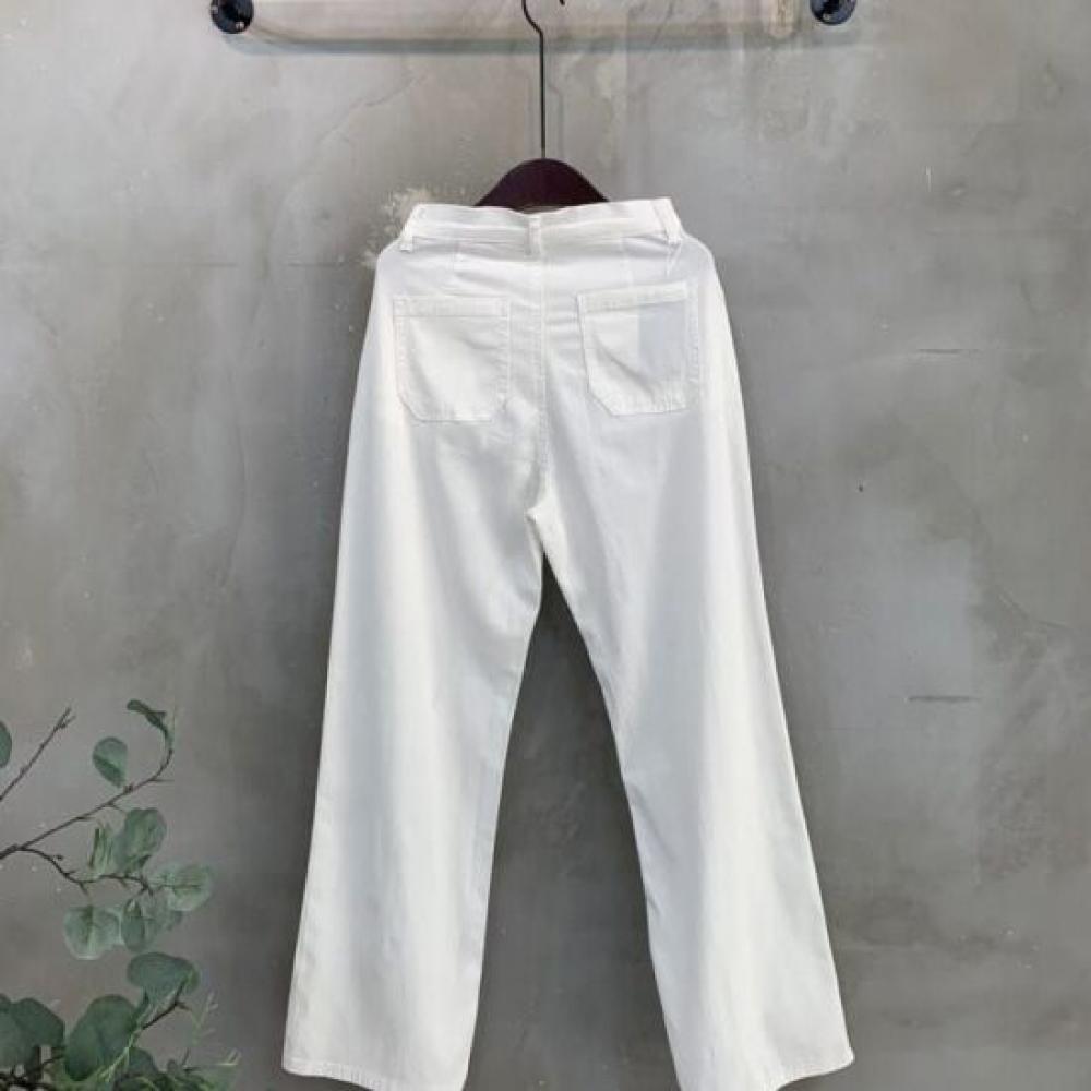 C S In The Room Women lyoCell StretCh bandIng Straight Wide pantS 3ColorS