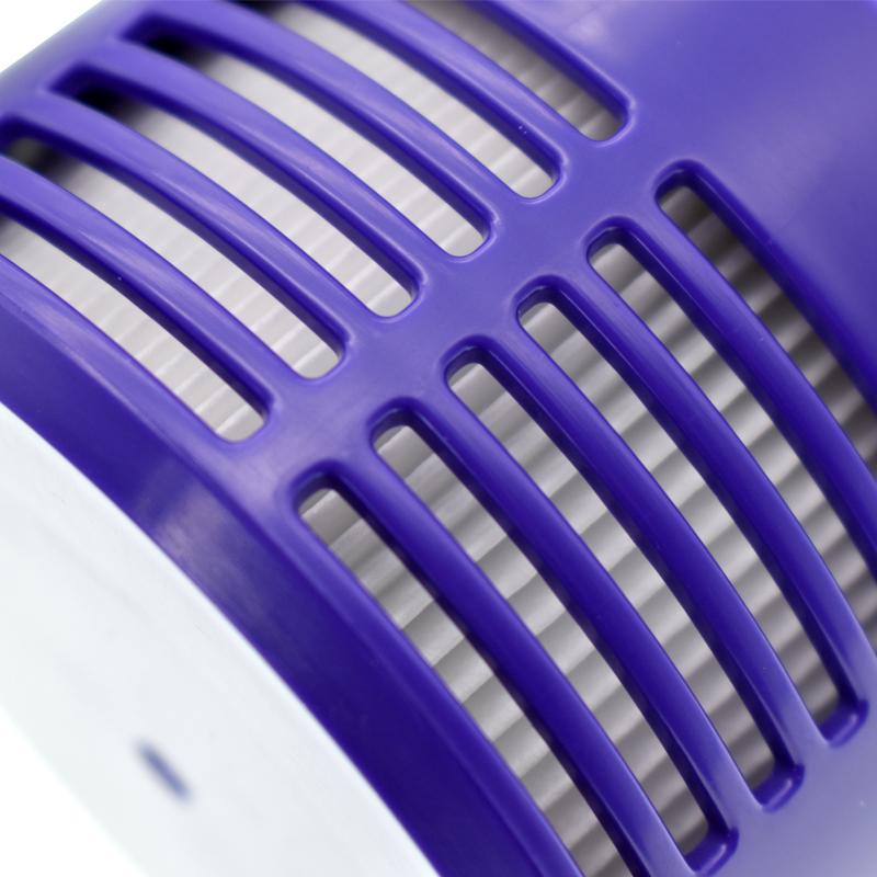 3Pcs Filter for Dyson Cyclone V10 Animal/V10 Absolute/V10 Total Clean/V10 Fluffy (SV12) Vacuum Cleaner Replacement Post Filters with Brush