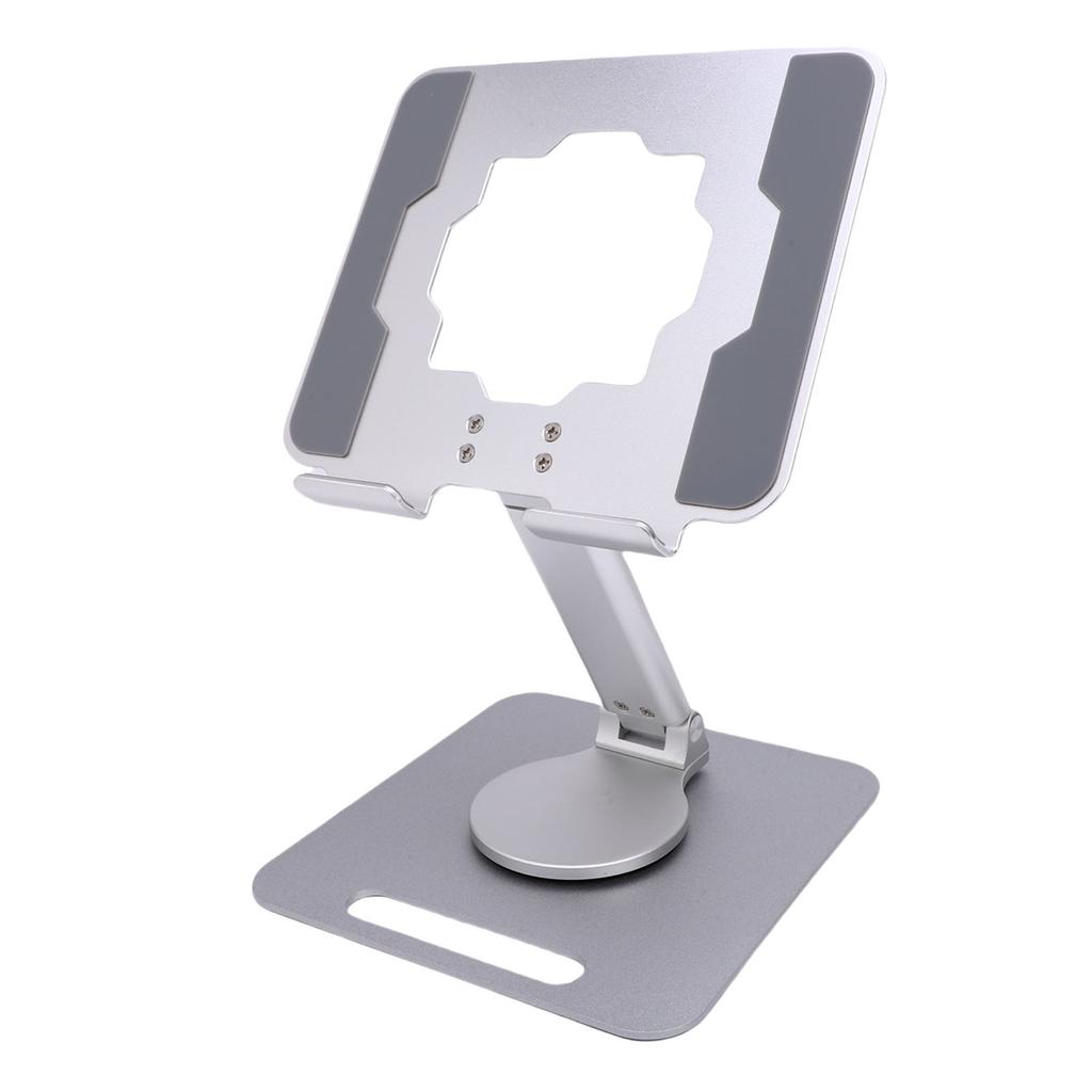 Aluminum Alloy Tablet Stand Rotating Foldable   Desktop Phone Tablet Holder Hollow Out Heat Dissipation for Live Streaming Drawing