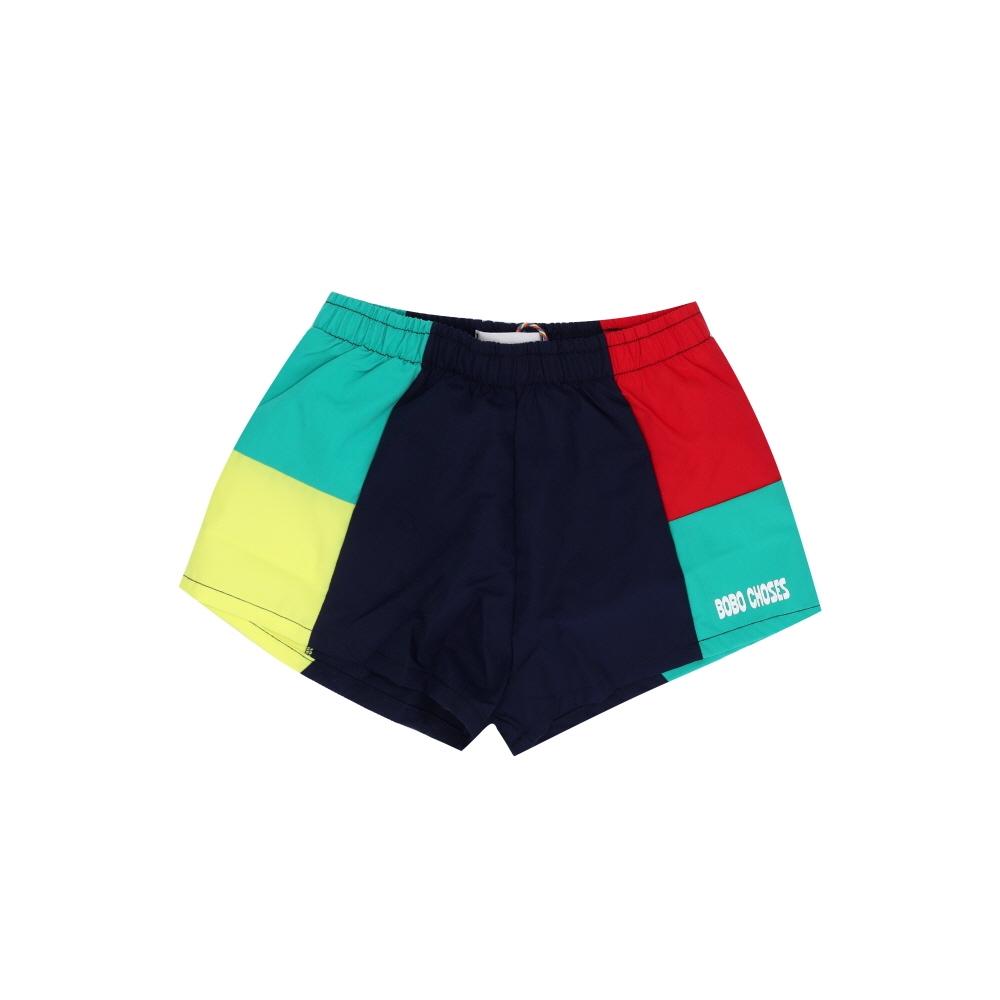 Bobo Choses Short de bain color block pour enfant B126ac133 B126AC133 (4A) blue