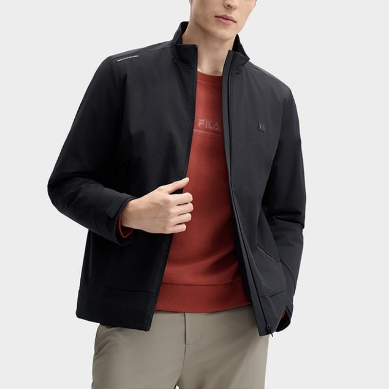 FILA Puffer Jacket Men's Jet Black F11M513902F-BK