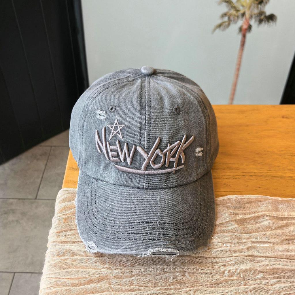 Sunscreen Sports Style Street Urban Hop Hip Hat Snapback Adjustable Letterings Alphabet Stitching Embroidered Fashionable Trendy Men Women For Cap