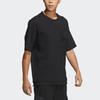 Adidas Originals Trefoil Solid Pocket Patch Crew Neck T-Shirt Men Tops Black HE6616