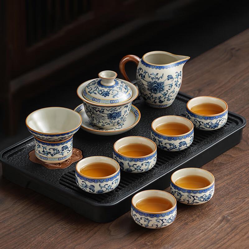 Buzhuo Ru Kiln Kung Fu Tea Set