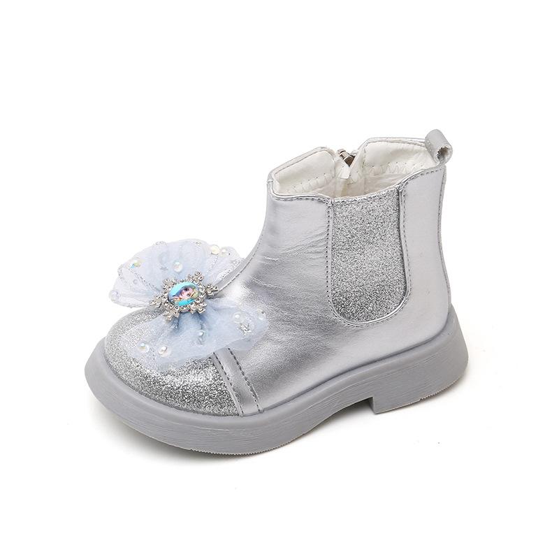 

Новые зимние мягкие теплые сапожки с промежуточной подошвой для малышей 35 розовый