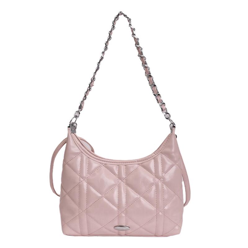 OGAR 2026 Quilted Crescent Chain Shoulder Bag Without Charm