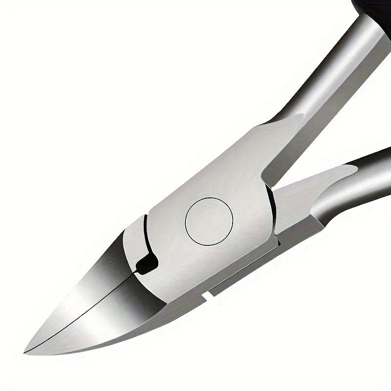 1 Pcs Nail Clippers for Thick Nails and Ingrown Toenails - Sharp Curved Blade for Men and Women - Perfect Pedicure Tool