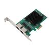 PCI-E Gigabit Netzwerkkarte Dual Port 1000Mbps 82576 Desktop-Computer Eingebaute Hochgeschwindigkeits-Dual-Port-Netzwerkkarte