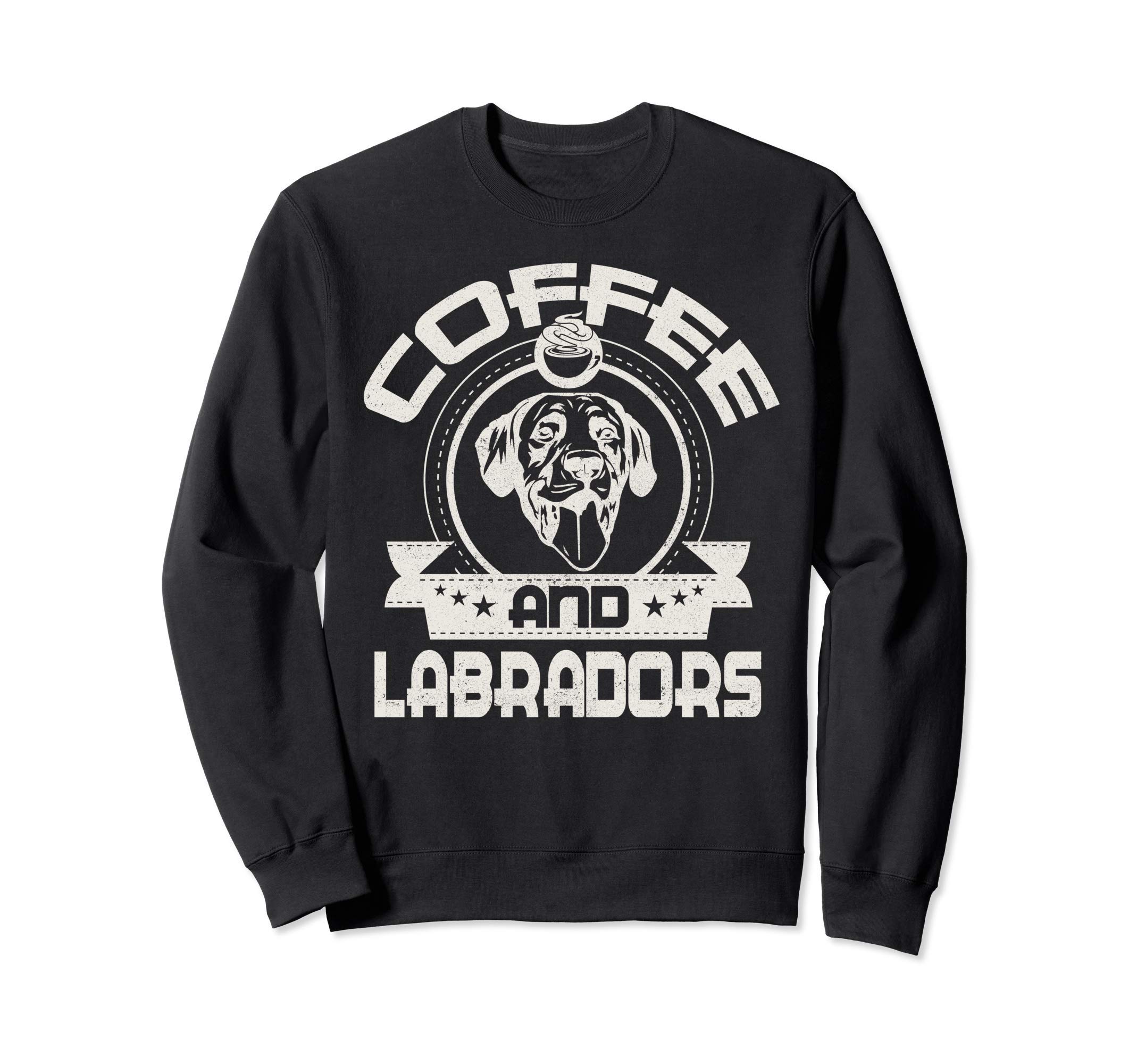 

coffee and labrador pet drinking coffee dog owner lover trainer чорний