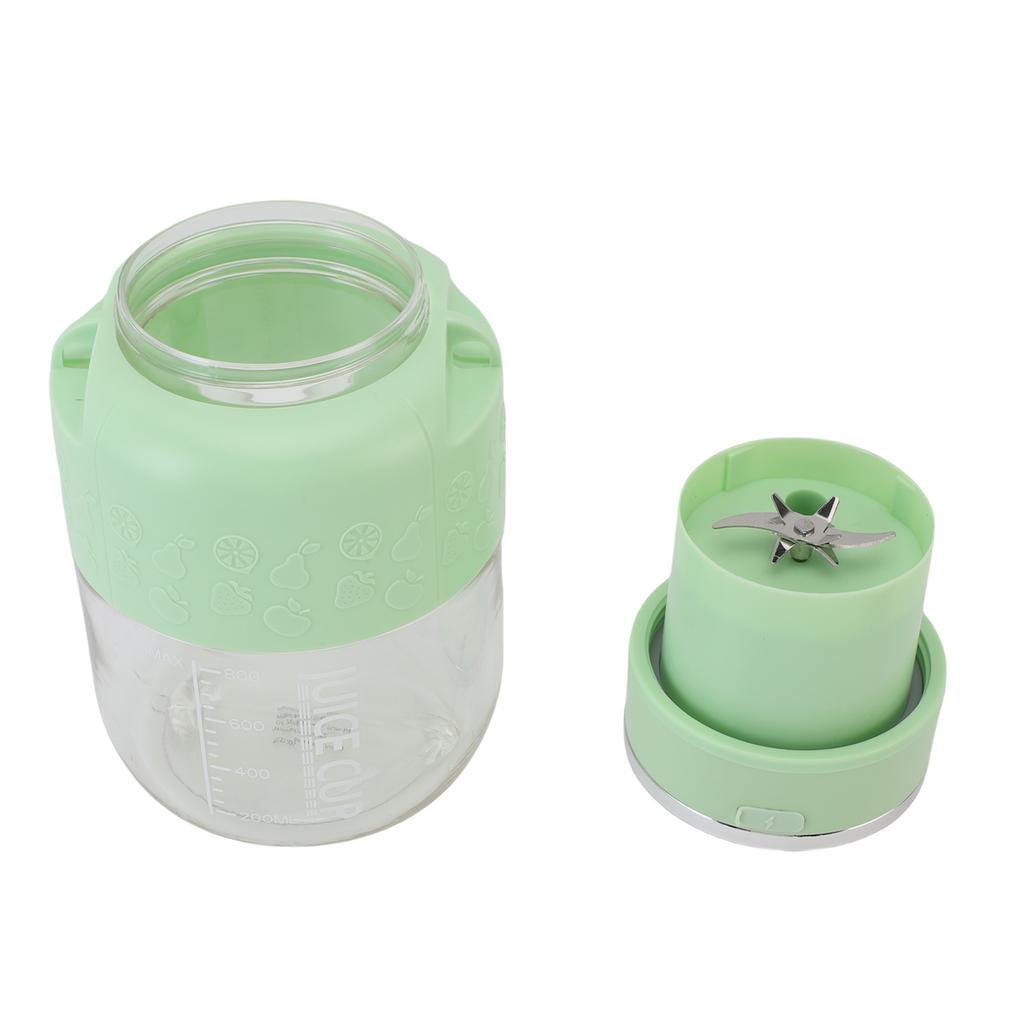 800ml Portable Juicer Cup Rechargeable Detachable Electric Juicer Blender for Office Gym Home