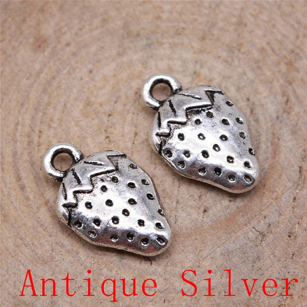 Food Fruit Shaped Charms Pendant For Bracelet Necklace Jewelry Making Craft Findings