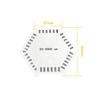 High-Precision Stainless Steel Hexagon Wet Film Comb Paint Wet Film Thickness Gauge Comb