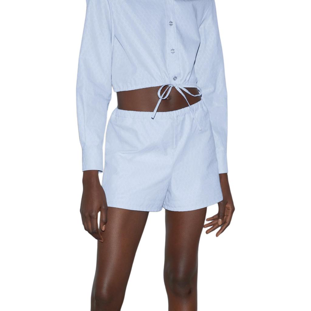 GUCCI Casual Shorts Women's Light Blue 784941-ZAQII-4421