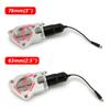 Universal-Auspuff, elektrisches Auslassventil, 2,5 und 3,0 Zoll, Auspuff-Ausschnitt-Kit ohne elektrischen Fernschalter