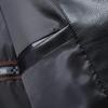 Men's Plus Size Faux Mink Velvet Lapel Jacket
