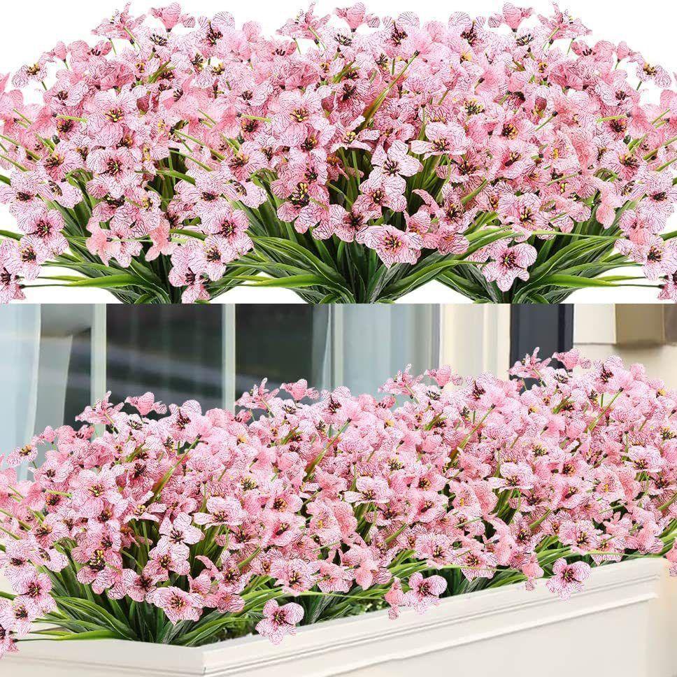 Artificial Flower Plant violet Grass Hotsale Wedding bridal bouquet Home Vase Outdoor Garden arch bonsai Festival Diy gift Decor