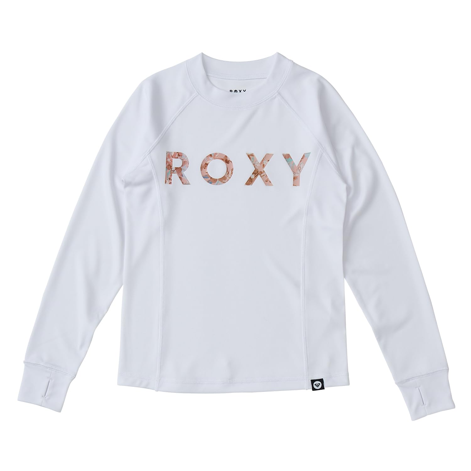 

Рашгард MINI ARTSY FLORAL LOGO WHT [ROXY] Для девочек белый