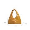 Autumn Vintage Shoulder Bags Large Capacity Patchowrk Commuting Dumling Bags Luxury Women Tote Bags Ladies Fashion Handbags