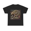 Unisex Adult T Shirt Art Deco Style Geometric Pangolin Animal Lover Gift Fun Tee