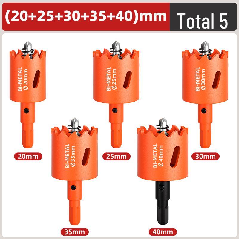 Pânză de găurit bimetalică pentru prelucrarea lemnului: Burghiu pentru Lemn, Gips-carton, Metal, Plastic și PVC - Măritor Găuri pentru Spoturi Încasetate 75mm.