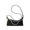 2025 spring and summer new armpit bag niche baguette bag women's simple portable trend chain shoulder messenger bag