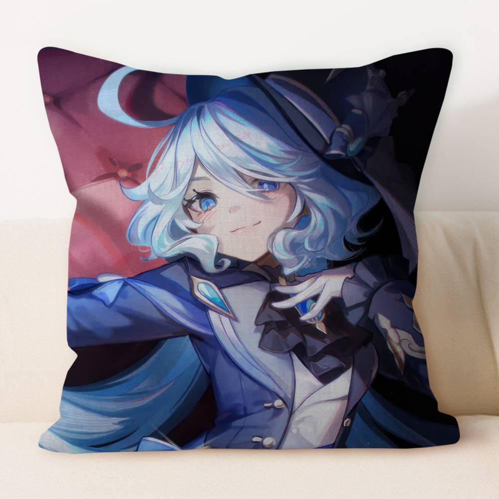 

F-Фурина Мультяшная Подушка Аниме Подушка Диван Кровать Подушка для Головы Наволочка Чехол для Подушки 45x45 См Мода 12x12Inch