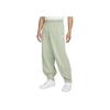 Nike Solid Color Cuffed Fleece Loose Knit Sports Pants Men Bottoms Green HJ1823-370