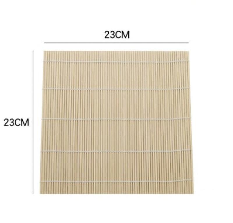 Sushi-Rollen-Set Sushi-Vorhang Rollmatte Onigiri-Formen Make-up für Rollen Reisbällchen Reisform Former Sushi-Maker-Set Bratpfanne