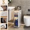 LIEI Suction Cup Wall-Mounted Bathroom Storage Rack