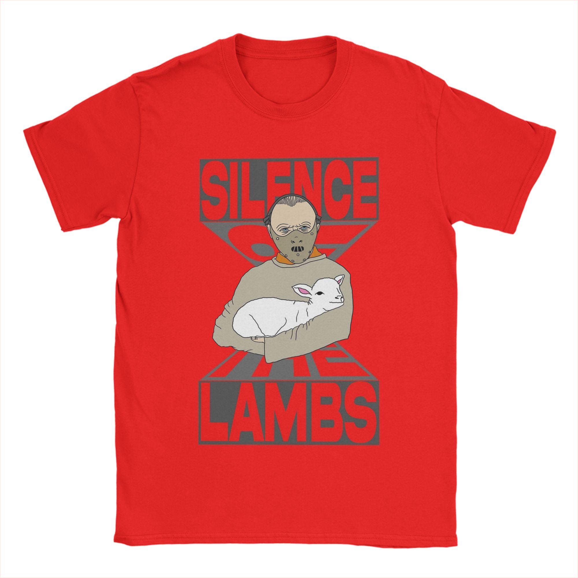 

Dr Lecter The Silence of the Lambs T Shirts for Men 100 Cotton TShirts Round Neck Tees Short Sleeve Clothes Graphic Printed S