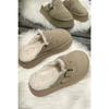 Thick-soled Shoes, Women's Shoes, Warm Fleece Snow Boots, Flip-flops