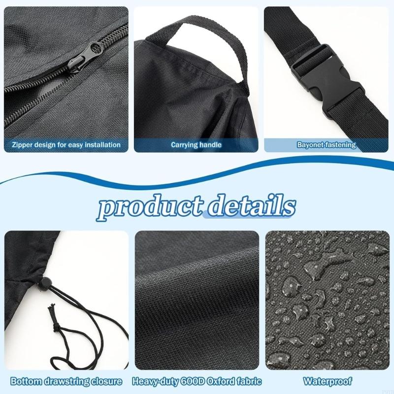 Water Resistant Polyester Fabric Kids Play face Cover Featuring Wind Proof Fasteners For Outdoor Use 99X158Cm P9YB