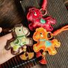 Fragrant Pony Sachet Pendant Embroidery Hanging Year of Horse Pendant Creative Lucky Charm Horse Tassel Keychain Spring Festival