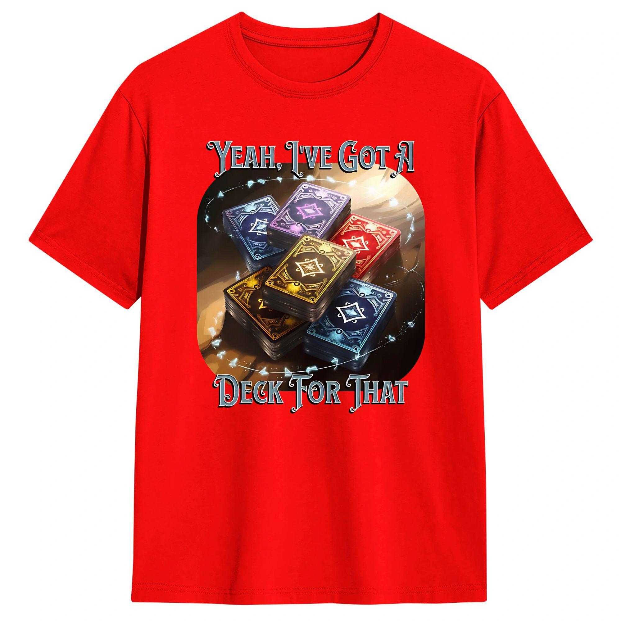 Unisexs Yeah Ive Got a Deck for That Deck Builder T Shirts Top Tees Summer Vintage Short Sleeve T Shirt S