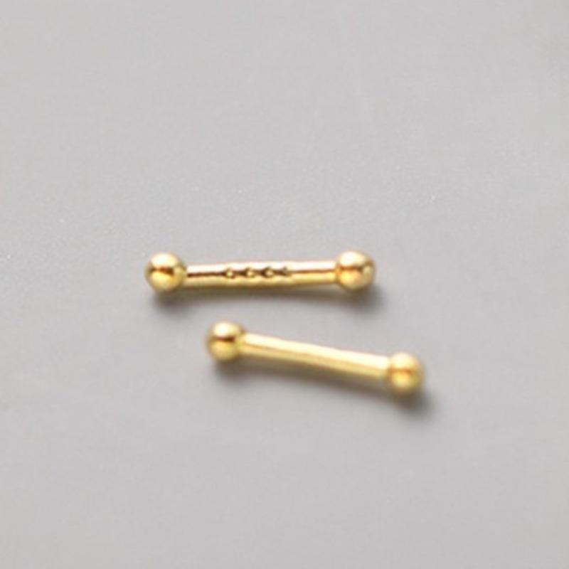 Double-headed Small Round Ball Ear Barb Earrings, Ear Bone Pins, Ear Barb Sleep-on Earrings, Ear Care Stick Earrings