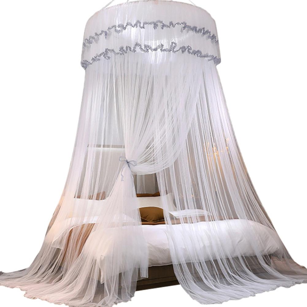 Round Dome Bed Canopy Mosquito Net Princess Bed Canopy