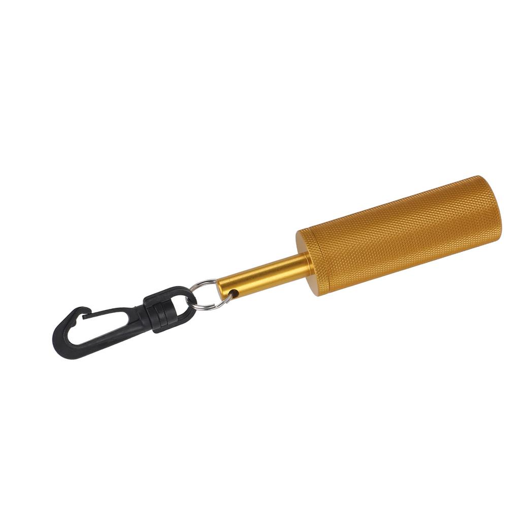 Signal Bell Diving Stick Noise Maker Crisp Sound Aluminum Alloy Underwater Shaker Bell with Clip