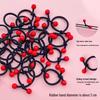 Rhinestone Pearl Elegant Large Hair Tie for Ponytails and Buns