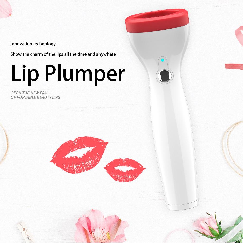 Electric Silicone Lip Plumper Beauty Tool for Fuller Lips