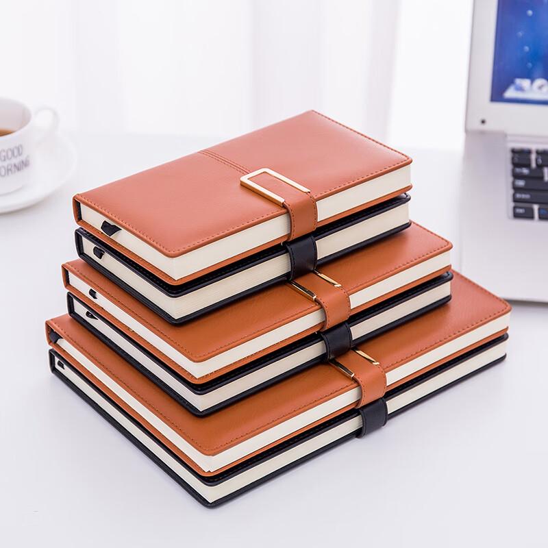 Quaderno Xitong Vintage con Fibbia in Ecopelle, 25K