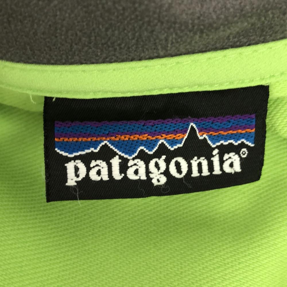 patagonia 83751SP11 Zip jacket S Green x yellow Outdoors Women Used