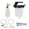 3L Vacuum Brake Bleeder Kit Pneumatic Brake Fluid Clutch Bleeding Extractor Tool with Adapters Hoses 1L Refilling Bottle Apply