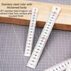 15/20/30/40cm Metal Measuring Marking Gauge with Slide Stop Carpentry Square Woodworking Tools Carpenter Scribing Ruler
