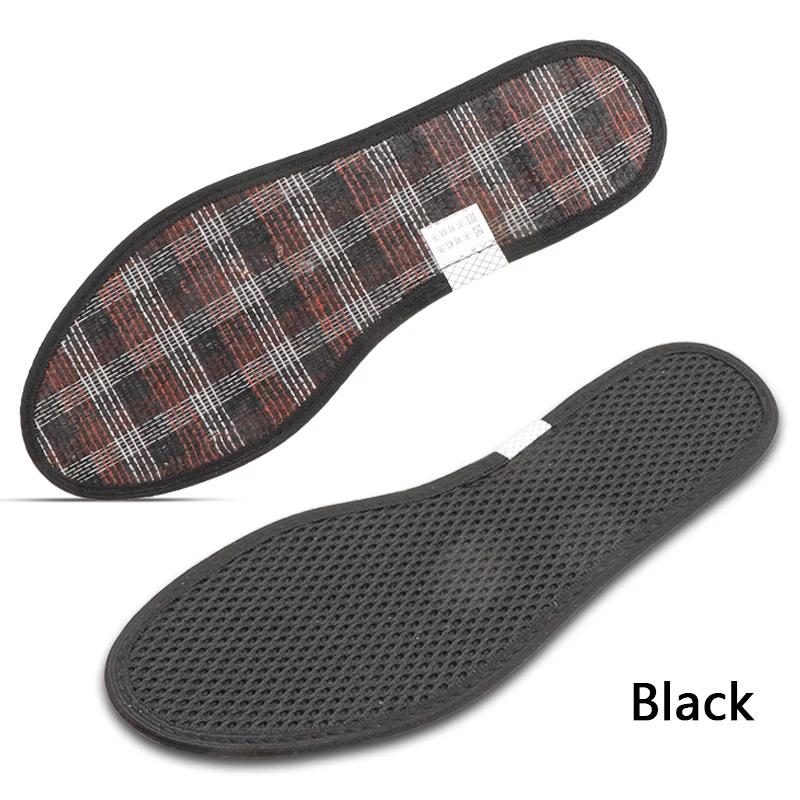 

Bamboo Charcoal Deep Deodorizing Insoles Soft Thickened Shock-absorbing Insoles Outdoor Sports Sweat-absorbing Breathableinsoles EU45 чорний
