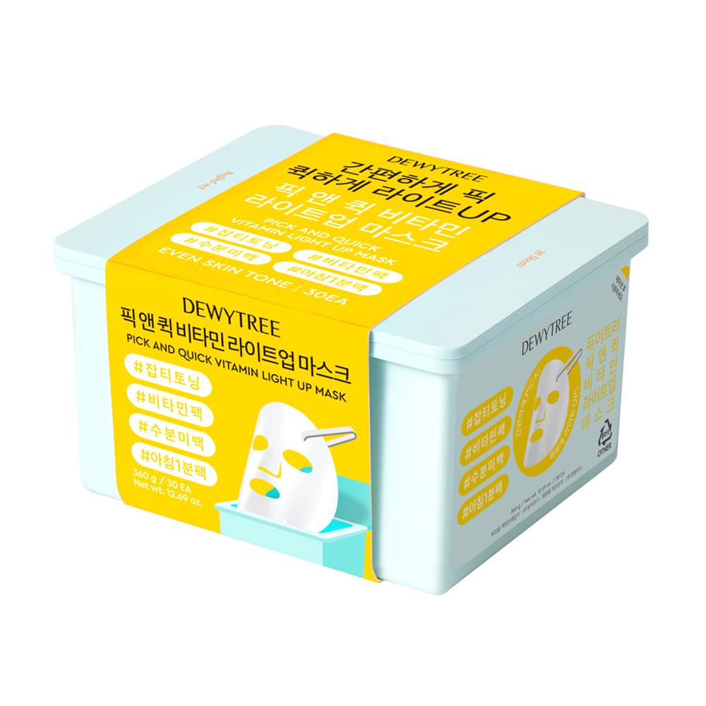 DEWYTREE Маска листовая витаминная Pick and Quick 360г 30шт