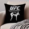 Brutal Competitive Sports Event UUFC Cushion Cover Pillowcase Antidustmite Invisible Zipper Short Plush Sofa Cushion