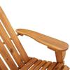 Vidaxl Adirondack Garden Bench, 126 Cm, Solid Acacia Wood