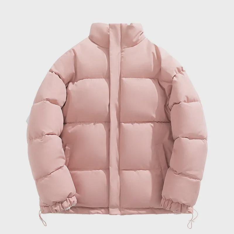 Unisex Lambskin Cotton Jacket: Stylish, Double-Sided, Plush, and Thick for Winter