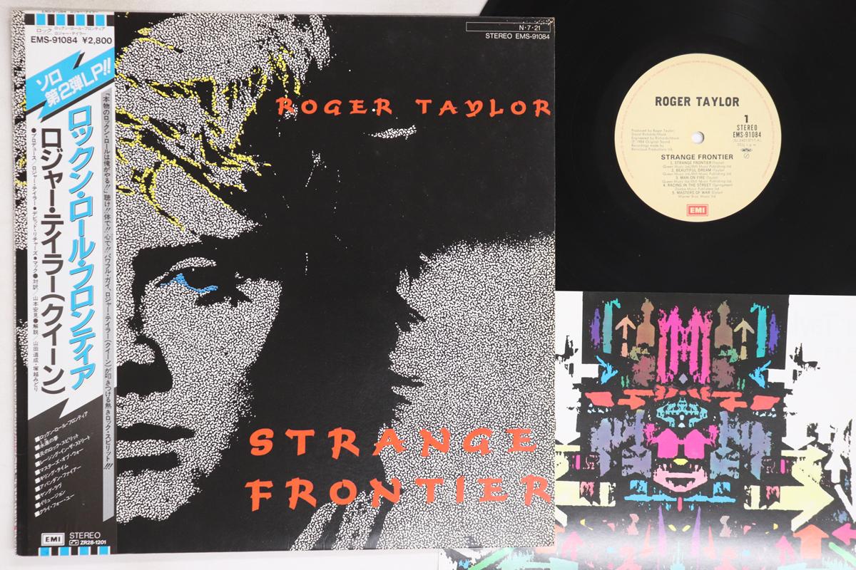 

LP Record ROGER TAYLOR - Strange Frontier EMS91084 EMI 1984 Japan Obi Rock Used