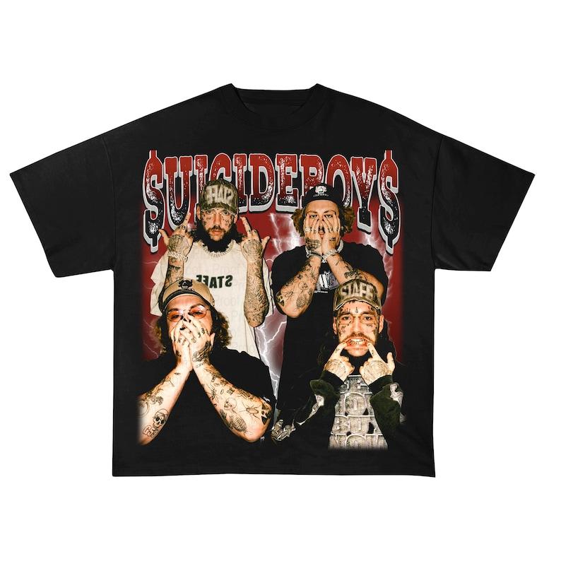 Унисекс Футболка SUICIDEBOYS, мерч suicideboys, suicideboys L